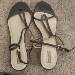 COPY - Merona Black Wedge Sandal